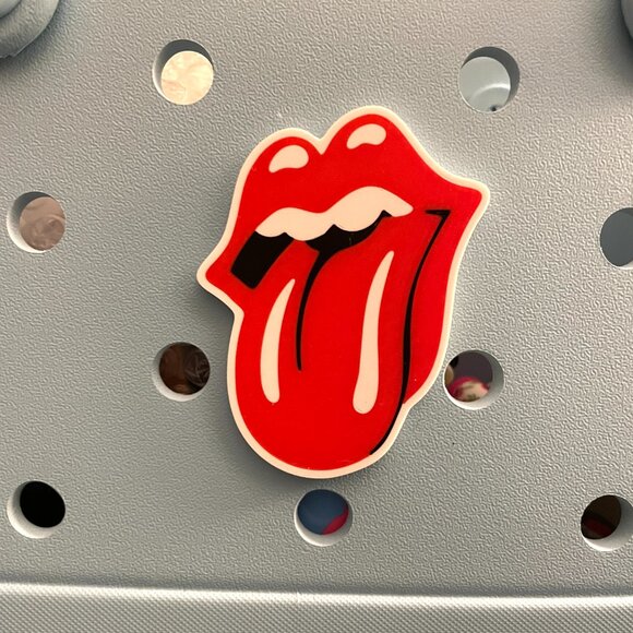 Rolling Stones Tongue Bogg Charm-Tongue Charm-New - Picture 2 of 2